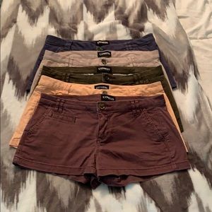 Express size 4 shorts
